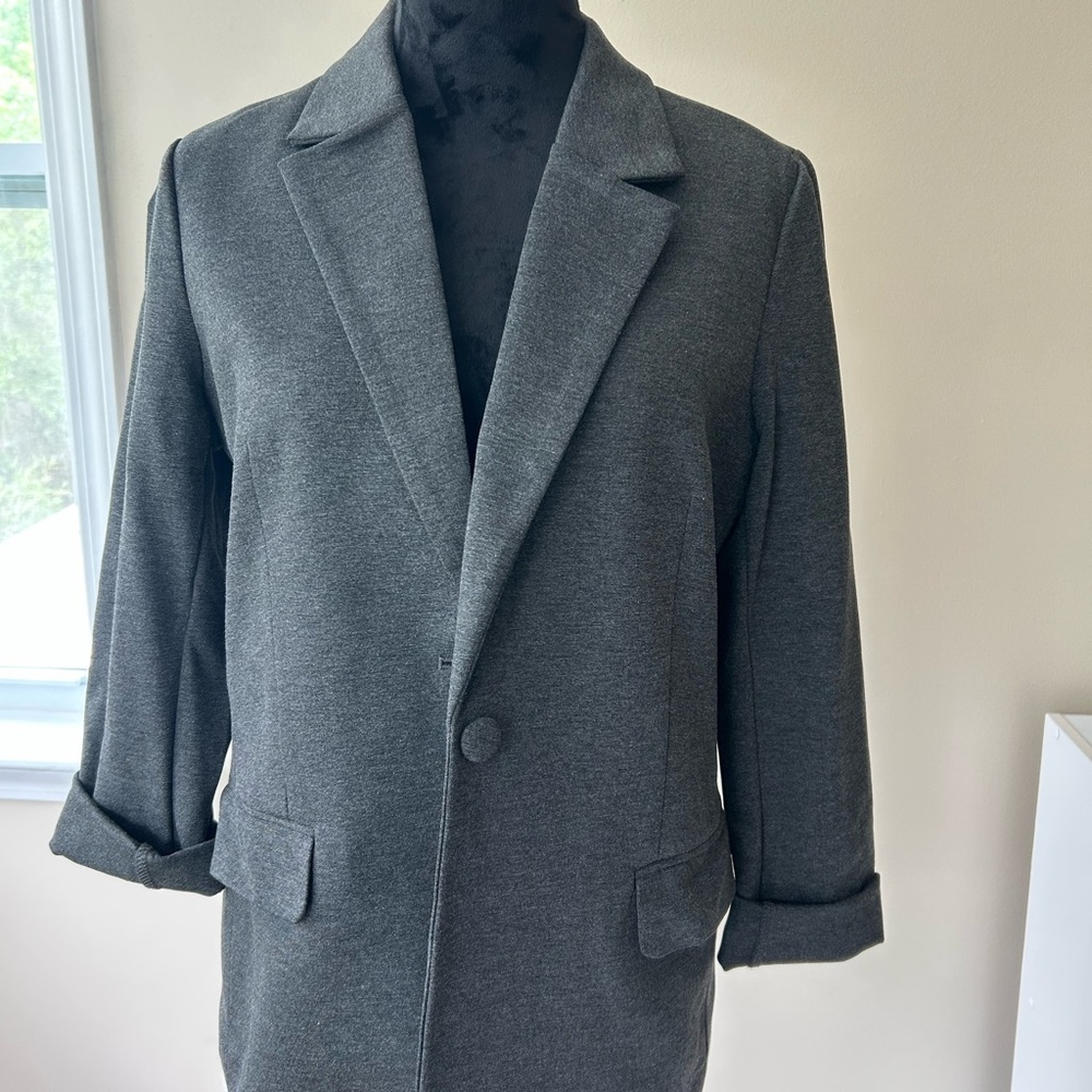 Women’s Gray Blazer